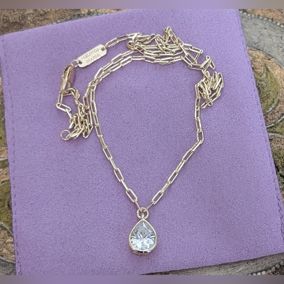 Melinda Maria Drop Of Perfection Necklace - Picture 1 of 1